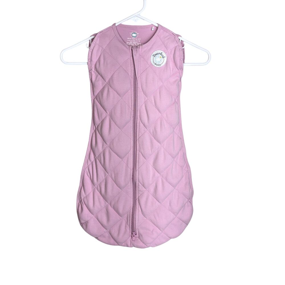 Dreamland Baby Sleep Sack Weighted Pink Small 0-6 Months